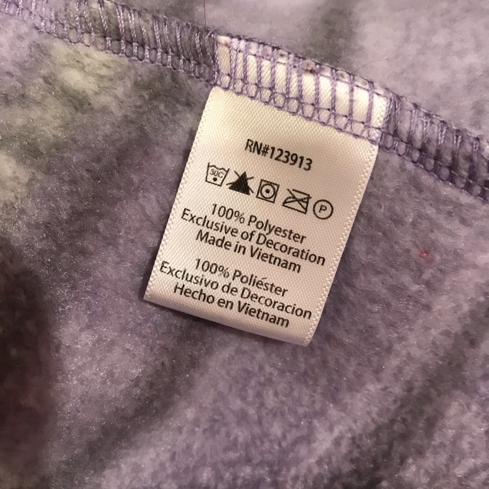 Jachs Cabin Fleece Pullover Sweater Womens Size Large Lavender Grey Outerwear - Picture 15 of 15
